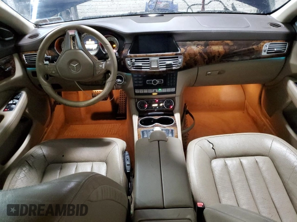 2014 Mercedes-Benz CLS 550 с VIN WDDLJ9BB6EA091134, выставлен на аукционе Copart как лот 88970335 с пробегом 124 132 миль миль и Списание • Salvage title. История ставок и продаж доступна на DreamBid. Изображение 8.