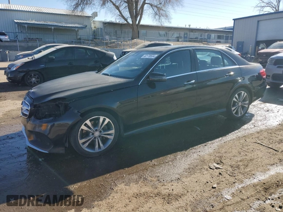 2015 Mercedes-Benz E 350 Luxury with VIN WDDHF8JBXFB097002, listed as a Copart auction lot 82178534 with 161,315 mi miles and Salvage title. Bid and sale history available at DreamBid. Image 1.