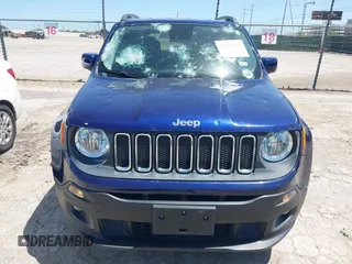 2017 Jeep Renegade Latitude with VIN ZACCJABB0HPG37040, listed as a IAAI auction lot 42082007 with 56,401 mi miles and . Bid and sale history available at DreamBid. Image 12.