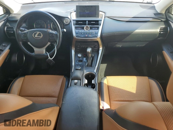 2017 Lexus NX 200t with VIN JTJYARBZXH2058629, listed as a Copart auction lot 55717285 with 164,664 mi miles and Salvage Title. Bid and sale history available at DreamBid. Image 8.