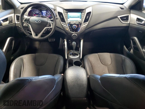 2012 Hyundai Veloster w/Black Int with VIN KMHTC6AD4CU078637, listed as a Copart auction lot 50964805 with 119,255 mi miles and Salvage title. Bid and sale history available at DreamBid. Image 8.