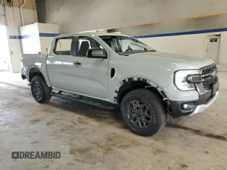 2024 Ford Ranger XLT with VIN 1FTER4HH0RLE39367, listed as a Copart auction lot 43807975 with 2,217 mi miles and Salvage Title. Bid and sale history available at carsss.com. Image 4.