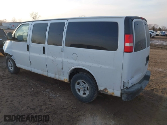 2005 Chevrolet Express Cargo with VIN 1GCFG15T251250047, listed as a IAAI auction lot 41797512 with 149,610 mi miles and . Bid and sale history available at DreamBid. Image 3.