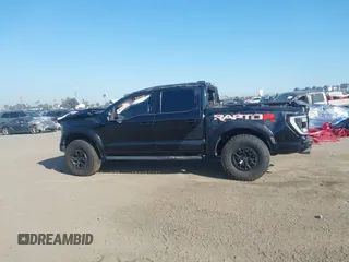 2023 Ford F-150 Raptor with VIN 1FTFW1RJ0PFA44288, listed as a IAAI auction lot 41177459 with 11,146 mi miles and . Bid and sale history available at carsss.com. Image 14.