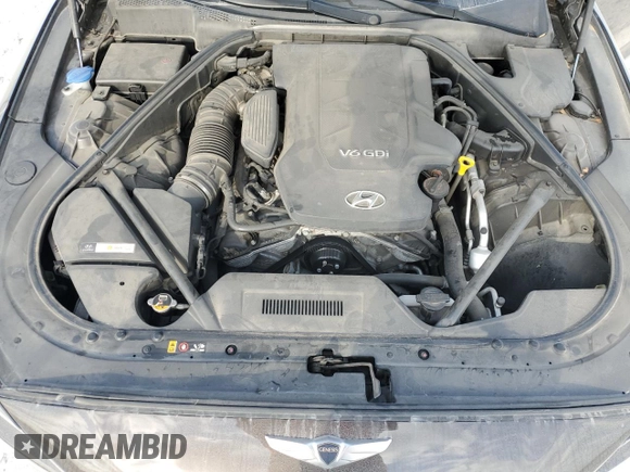 2015 Hyundai Genesis 3.8L with VIN KMHGN4JE5FU087716, listed as a Copart auction lot 52510265 with 89,878 mi miles and Salvage Title. Bid and sale history available at DreamBid. Image 11.