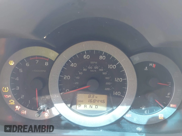 2010 Toyota RAV4 with VIN JTMZF4DV0AD028488, listed as a IAAI auction lot 41978295 with 168,446 mi miles. Bid and sale history available at carsss.com. Image 7.