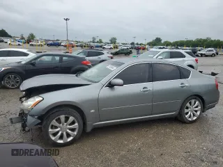 2006 Infiniti M with VIN JNKAY01F06M264433, listed as a Copart auction lot 57626645 with 137,267 mi miles and Salvage title. Bid and sale history available at DreamBid. Image 1.