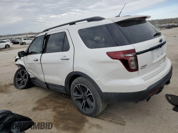 2014 Ford Explorer Sport with VIN 1FM5K8GT9EGC57859, listed as a Copart auction lot 50327755 with 241,925 mi miles and Salvage title. Bid and sale history available at DreamBid. Image 2.