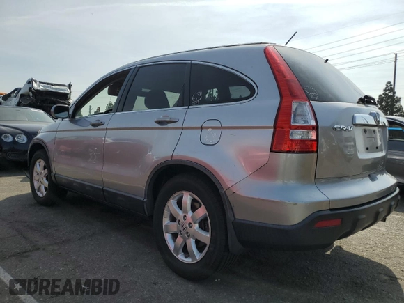 2007 Honda CR-V EX-L with VIN JHLRE48797C082484, listed as a Copart auction lot 54368615 with 134,703 mi miles and Salvage Title. Bid and sale history available at carsss.com. Image 2.