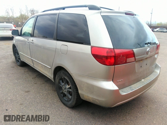 2005 Toyota Sienna CE with VIN 5TDZA23C45S336342, listed as a IAAI auction lot 41993668 with 1 mi miles. Bid and sale history available at carsss.com. Image 3.
