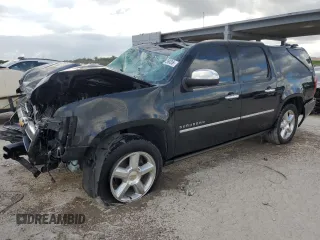 2012 Chevrolet Suburban LTZ with VIN 1GNSKKE75CR282616, listed as a Copart auction lot 44913935 with 123,238 mi miles and Non Repairable. Bid and sale history available at carsss.com. Image 1.