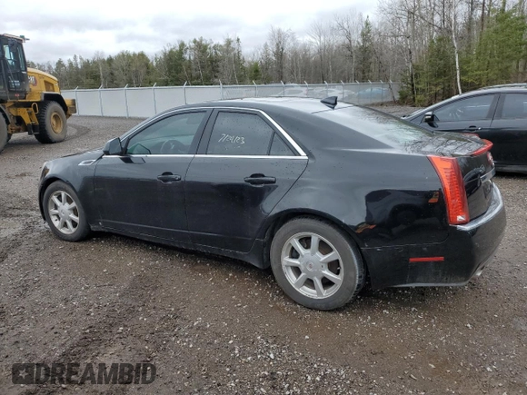 2009 Cadillac CTS AWD w/1SA with VIN 1G6DG577790105518, listed as a Copart auction lot 44223154 with 184,289 mi miles and Clean Title. Bid and sale history available at carsss.com. Image 2.