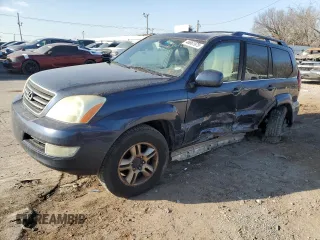 2004 Lexus GX 470 z VIN JTJBT20X740058697, wystawiony jako Copart lot #46861975 z przebiegiem 308 664 mil mil oraz Szkody całkowita. Historia ofert i sprzedaży dostępna na DreamBid. Obrazek 1.
