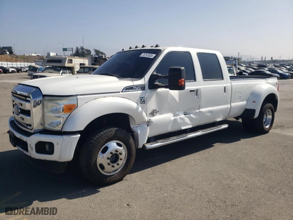 2014 Ford Super Duty F-450 DRW XL with VIN 1FT8W4DTXEEB28690, listed as a Copart auction lot 75767634 with 284,347 mi miles and Salvage Title. Bid and sale history available at carsss.com. Image 1.