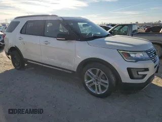 2017 Ford Explorer XLT with VIN 1FM5K7D8XHGE22784, listed as a Copart auction lot 83076714 with 98,852 mi miles and Salvage title. Bid and sale history available at DreamBid. Image 4.