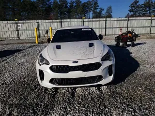 2020 Kia Stinger GT-Line with VIN KNAE15LA2L6078525, listed as a Copart auction lot 81990594 with 75,546 mi miles and Salvage Title. Bid and sale history available at carsss.com. Image 13.
