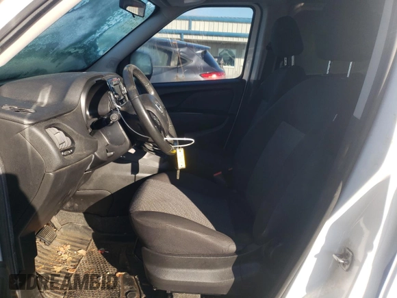 2015 Ram ProMaster City Cargo Tradesman with VIN ZFBERFAT0F6A82699, listed as a Copart auction lot 87294904 with 143,326 mi miles and Salvage Title. Bid and sale history available at carsss.com. Image 7.