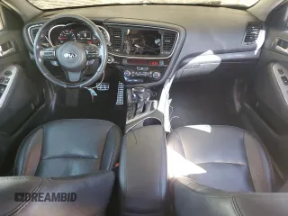 2015 Kia Optima SX with VIN 5XXGR4A76FG497294, listed as a Copart auction lot 48822885 with 91,418 mi miles and Salvage Title. Bid and sale history available at carsss.com. Image 8.