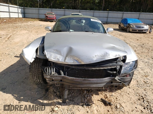 2008 BMW Z4 3.0si with VIN 4USBU535X8LX04793, listed as a Copart auction lot 77471094 with 104,599 mi miles and Salvage title. Bid and sale history available at DreamBid. Image 5.