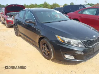 2015 Kia Optima LX with VIN 5XXGM4A74FG465488, listed as a IAAI auction lot 42400870 with 149,919 mi miles and . Bid and sale history available at DreamBid. Image 1.