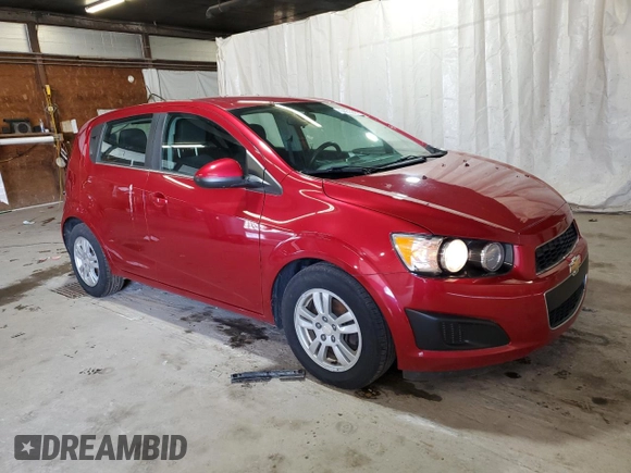 2016 Chevrolet Sonic LT with VIN 1G1JC6SG9G4163170, listed as a Copart auction lot 54338835 with 151,500 mi miles and Clean Title. Bid and sale history available at carsss.com. Image 4.