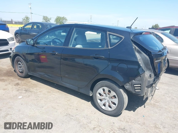 2016 Hyundai Accent SE with VIN KMHCT5AE9GU290670, listed as a IAAI auction lot 42083935 with 188,173 mi miles and . Bid and sale history available at carsss.com. Image 3.