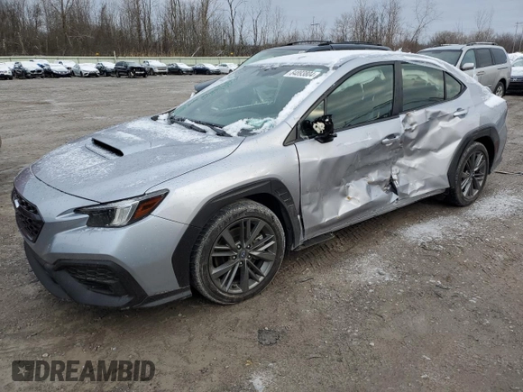 2024 Subaru WRX with VIN JF1VBAB67R9803975, listed as a Copart auction lot 84893804 with 5,589 mi miles and Salvage Title. Bid and sale history available at carsss.com. Image 1.