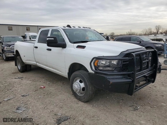 2023 Ram 3500 Tradesman with VIN 3C63RRGL1PG507655, listed as a Copart auction lot 49991745 with 37,111 mi miles and Salvage Title. Bid and sale history available at carsss.com. Image 4.