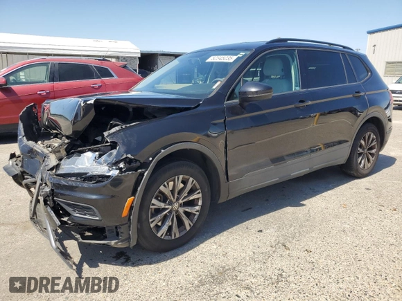 2018 Volkswagen Tiguan S with VIN 3VV1B7AXXJM069099, listed as a Copart auction lot 52345235 with 79,359 mi miles and Salvage title. Bid and sale history available at DreamBid. Image 1.