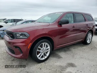 2023 Dodge Durango GT z VIN 1C4RDHDGXPC630571, wystawiony jako Copart lot #75135214 z przebiegiem 18 667 mil mil oraz Nie do naprawy • Non repairable. Historia ofert i sprzedaży dostępna na DreamBid. Obrazek 1.
