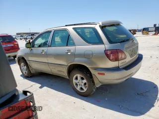1999 Lexus RX 300 Luxury SUV with VIN JT6HF10U1X0042687, listed as a Copart auction lot 52111255 with 266,860 mi miles and Clean Title. Bid and sale history available at carsss.com. Image 2.
