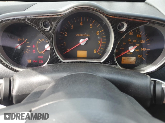 2004 Nissan 350Z Touring with VIN JN1AZ34D94M101807, listed as a Copart auction lot 51105905 with 164,999 mi miles and Salvage Title. Bid and sale history available at carsss.com. Image 9.