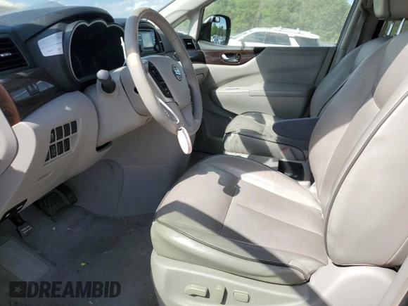 2014 Nissan Quest SV z VIN JN8AE2KP0E9105480, wystawiony jako Copart lot #55634095 z przebiegiem 122 369 mil mil oraz Szkoda całkowita • Salvage title. Historia ofert i sprzedaży dostępna na DreamBid. Obrazek 7.