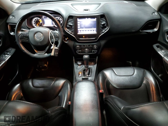 2019 Jeep Cherokee Trailhawk with VIN 1C4PJMBX1KD386047, listed as a Copart auction lot 52675855 with 62,514 mi miles and Clean Title. Bid and sale history available at DreamBid. Image 8.