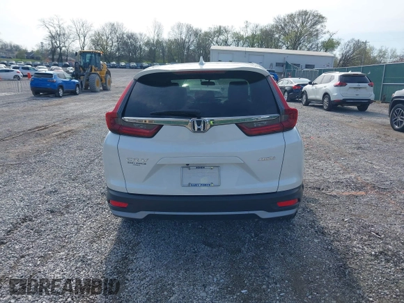 2020 Honda CR-V EX with VIN 2HKRW2H58LH680318, listed as a IAAI auction lot 41918024 with 23,380 mi miles. Bid and sale history available at carsss.com. Image 16.