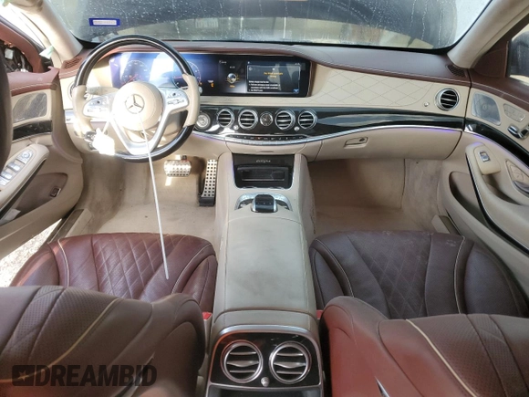 2018 Mercedes-Benz S 560 with VIN WDDUG8GB5JA345786, listed as a Copart auction lot 48337875 with 108,723 mi miles and Salvage Title. Bid and sale history available at carsss.com. Image 8.