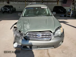 2005 Subaru Legacy Outback with VIN 4S4BP61C056354858, listed as a Copart auction lot 60150935 with Not provided miles and Salvage title. Bid and sale history available at DreamBid. Image 5.