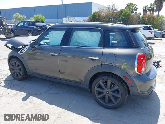 2012 MINI Countryman S with VIN WMWZC3C53CWL83664, listed as a IAAI auction lot 42062673 with 102,615 mi miles and . Bid and sale history available at DreamBid. Image 3.