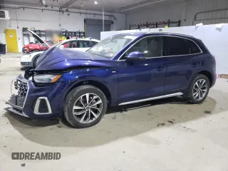 2023 Audi Q5 S line Prestige with VIN WA1FAAFY2P2163638, listed as a Copart auction lot 88689055 with 12,755 mi miles and Salvage Title. Bid and sale history available at carsss.com. Image 1.