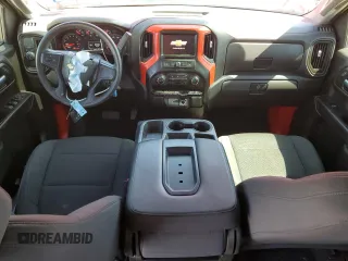 2020 Chevrolet Silverado 1500 Custom with VIN 3GCPWBEK9LG336880, listed as a Copart auction lot 48061365 with 92,820 mi miles and Salvage Title. Bid and sale history available at carsss.com. Image 8.