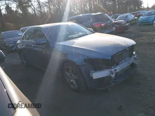 2018 Mercedes-Benz E-Class E 300 with VIN WDDZF4KB7JA467137, listed as a IAAI auction lot 41317526 with 75,983 mi miles. Bid and sale history available at carsss.com. Image 1.