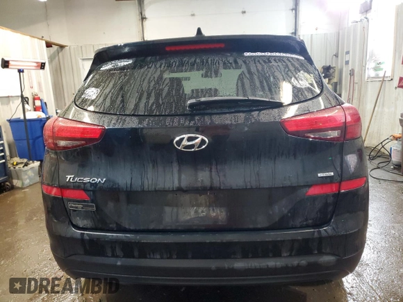 2019 Hyundai Tucson SE with VIN KM8J2CA40KU979026, listed as a Copart auction lot 47788895 with 105,035 mi miles and Salvage Title. Bid and sale history available at carsss.com. Image 6.