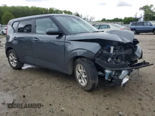 2021 Kia Soul S with VIN KNDJ23AU4M7749771, listed as a Copart auction lot 52768755 with 37,462 mi miles and Salvage Title. Bid and sale history available at carsss.com. Image 4.