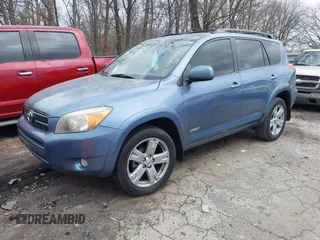 2007 Toyota RAV4 Sport with VIN JTMZD32V576027031, listed as a IAAI auction lot 41501110 with 253,543 mi miles. Bid and sale history available at carsss.com. Image 2.