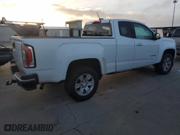 2015 GMC Canyon 2WD SLE with VIN 1GTH5BEA2F1131855, listed as a Copart auction lot 83924504 with 0 mi miles and Salvage Title. Bid and sale history available at carsss.com. Image 3.
