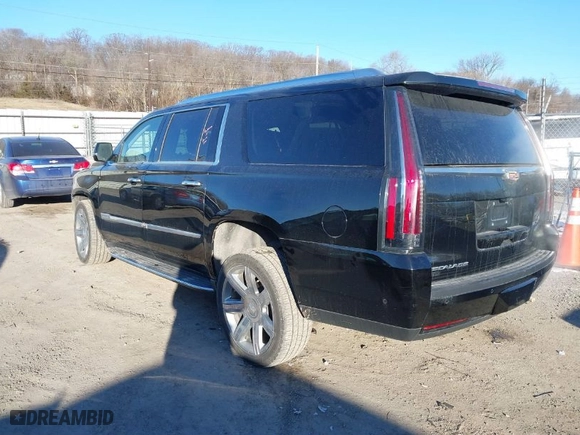 2018 Cadillac Escalade ESV Luxury with VIN 1GYS4HKJ2JR381357, listed as a IAAI auction lot 41274678 with NaN miles. Bid and sale history available at carsss.com. Image 3.