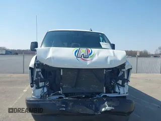 2023 Chevrolet Express Cargo with VIN 1GCWGAFPXP1258949, listed as a IAAI auction lot 41790627 with 23,518 mi miles and . Bid and sale history available at DreamBid. Image 12.
