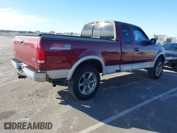 2003 Ford F-150 XL with VIN 1FTRX18L13NA55281, listed as a IAAI auction lot 41694883 with 101,777 mi miles. Bid and sale history available at carsss.com. Image 4.