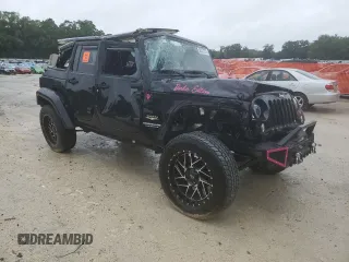 2014 Jeep Wrangler Unlimited Sahara z VIN 1C4HJWEG4EL305998, wystawiony jako Copart lot #56377275 z przebiegiem 60 597 mil mil oraz Szkoda całkowita • Salvage title. Historia ofert i sprzedaży dostępna na DreamBid. Obrazek 4.