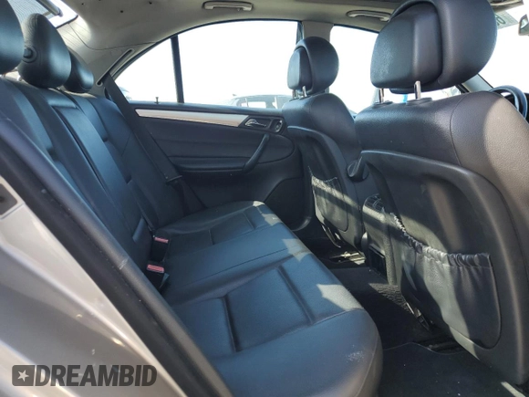 2006 Mercedes-Benz C 230 Sport with VIN WDBRF52H26A869299, listed as a Copart auction lot 63820245 with 264,629 mi miles and Salvage title. Bid and sale history available at DreamBid. Image 10.